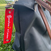 Porte-clé brodé