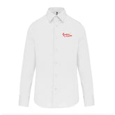 Chemise blanche brodée