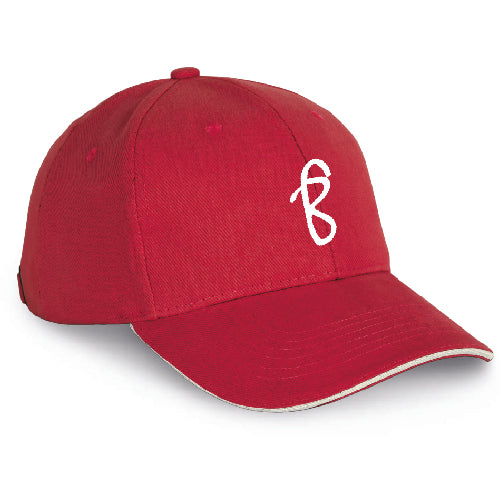 Casquette Rouge Brodée